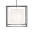 22" Square Kitzi Box Pendant