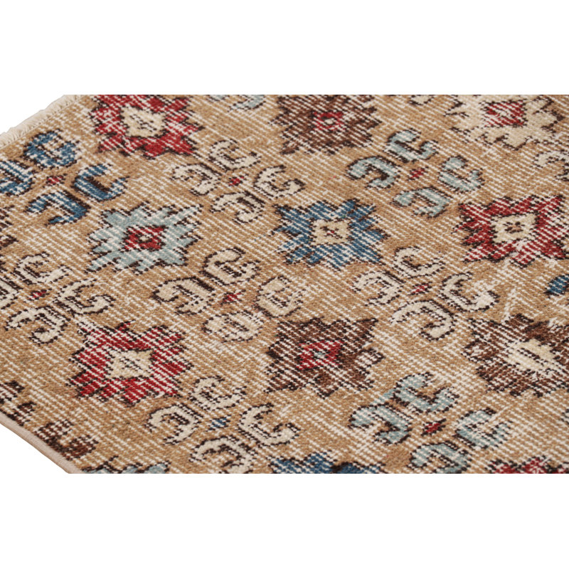 One-of-a-Kind 2'6 X6' Hand Knotted Area Rug
