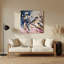 Oiseaux communs, art mural gris Myna-132461775