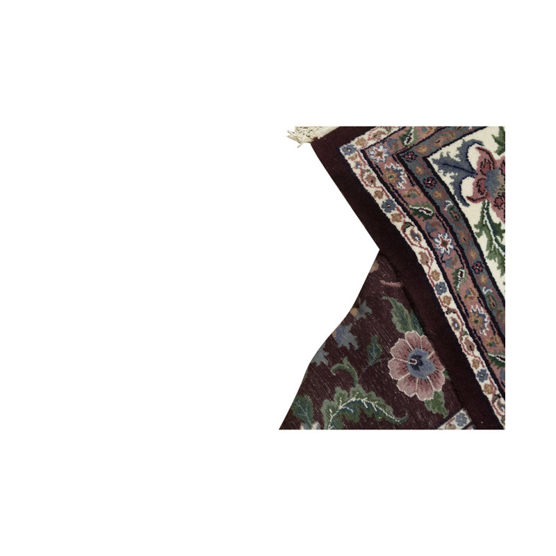 Indo Wool Floral Area Rug