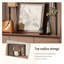 Armoire à chaussures en bois massif de style noyer moderne et minimaliste-1473418193