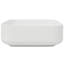 Retta White Ceramic Square Bathroom Sink