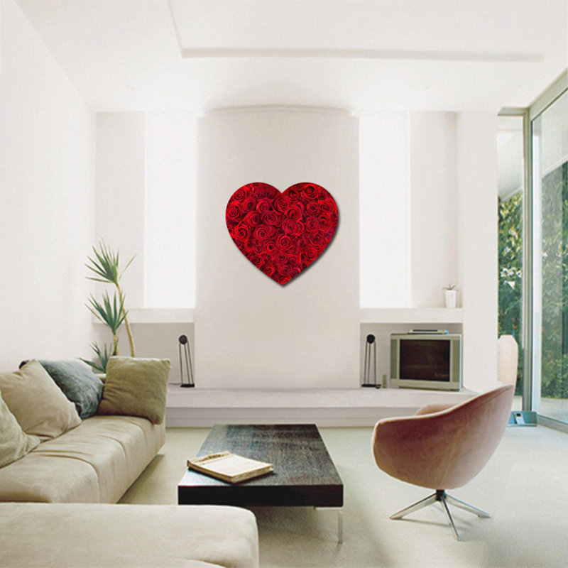 Heart Of Roses Print
