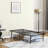 Twin Metal Bedroom Bed, Black Color For Stylish Decoration Bed Bedroom, And Practical-252402116