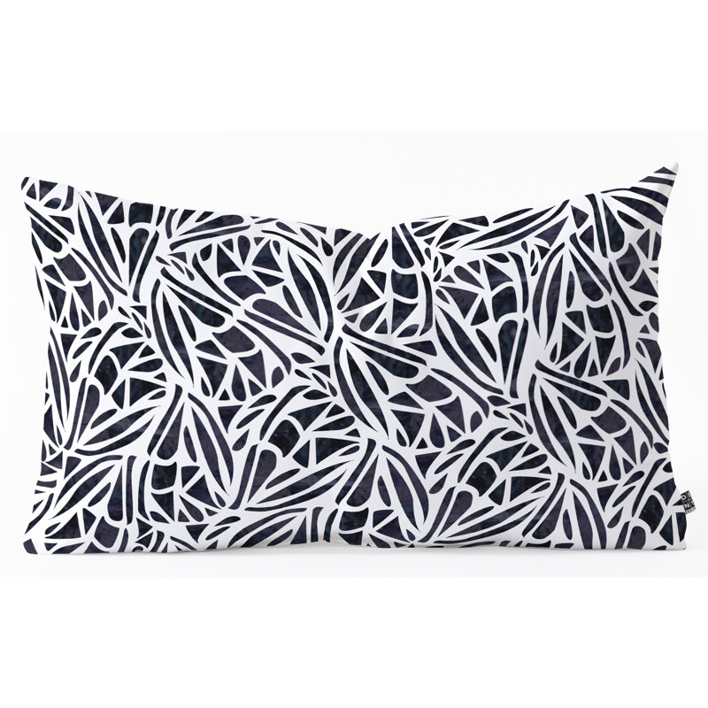 Coussin lombaire, H 16 po x l 26 po x P 5 po, Noir