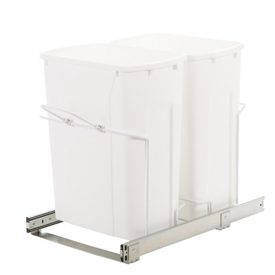 Poubelle à comptoir en plastique 8,75 gallons