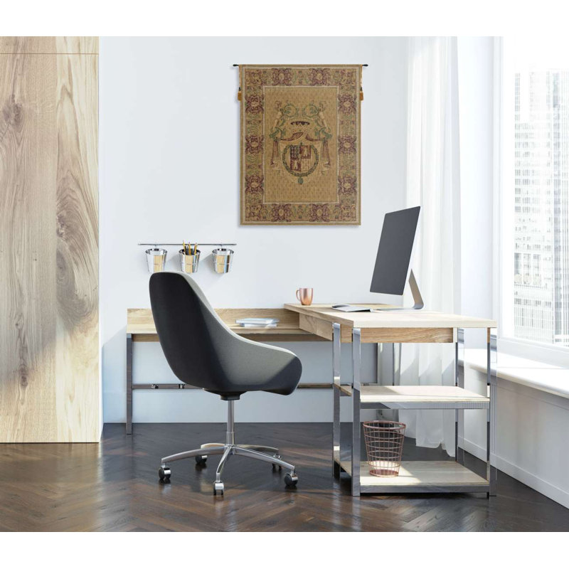 Italian Loom Woven Cotton Blend Wall Hanging