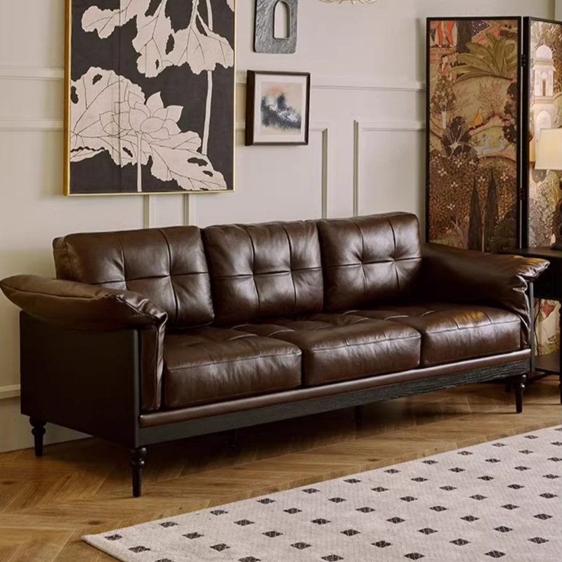 Canapé droit Mid-Century