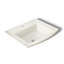 Archer® Vitreous China Rectangular Drop-In Bathroom Sink with Overflow-1028228901-1019974138