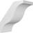 5"W x 10"D x 10"H Funston Architectural Grade PVC Knee Brace-88498228