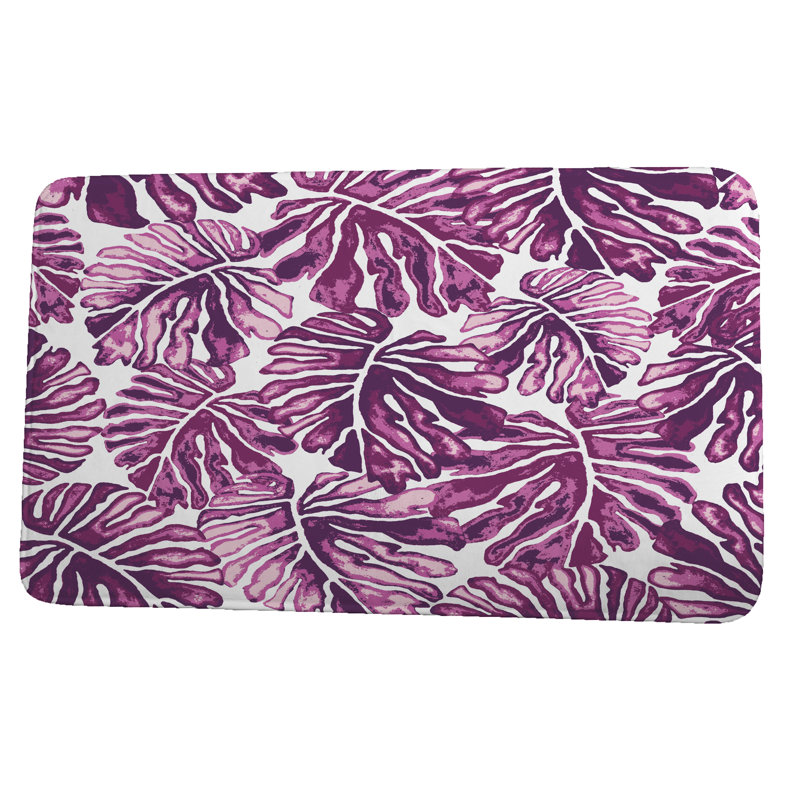 Tapis de bain Herrera, l 24 po x L 17 po, Mauve