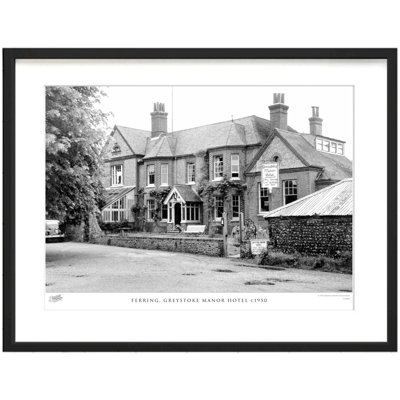 Ferring, Greystoke Manor Hotel C1950 by Francis Frith - Single Picture Frame Print