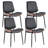 Mid-Century Modern Upholstered Dining Chair With Metal Legs-1704975629-1693875183