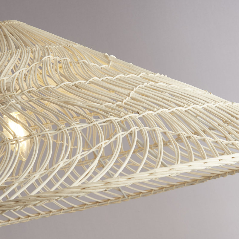 23cm H Empire Lamp Shade ( Clip On ) in Natural