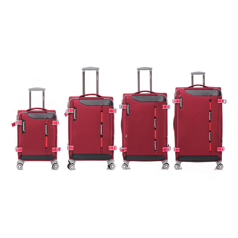 Softside Upright Luggage Set , Lightweight,4-Piece (20//24/28/32)