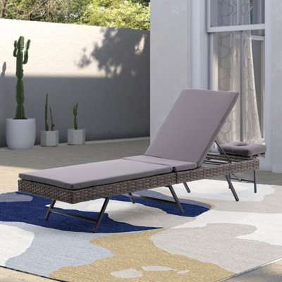 Chaise longue d'extérieur Kaityn