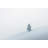 Lone Tree In Snow by Borchee - No Frame Print on Canvas-1048817502