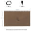 17 Stories Dark Brown Polyester Side Wall for Gazebo
