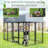 68'' H 12 Panel Iron Yard Kennel