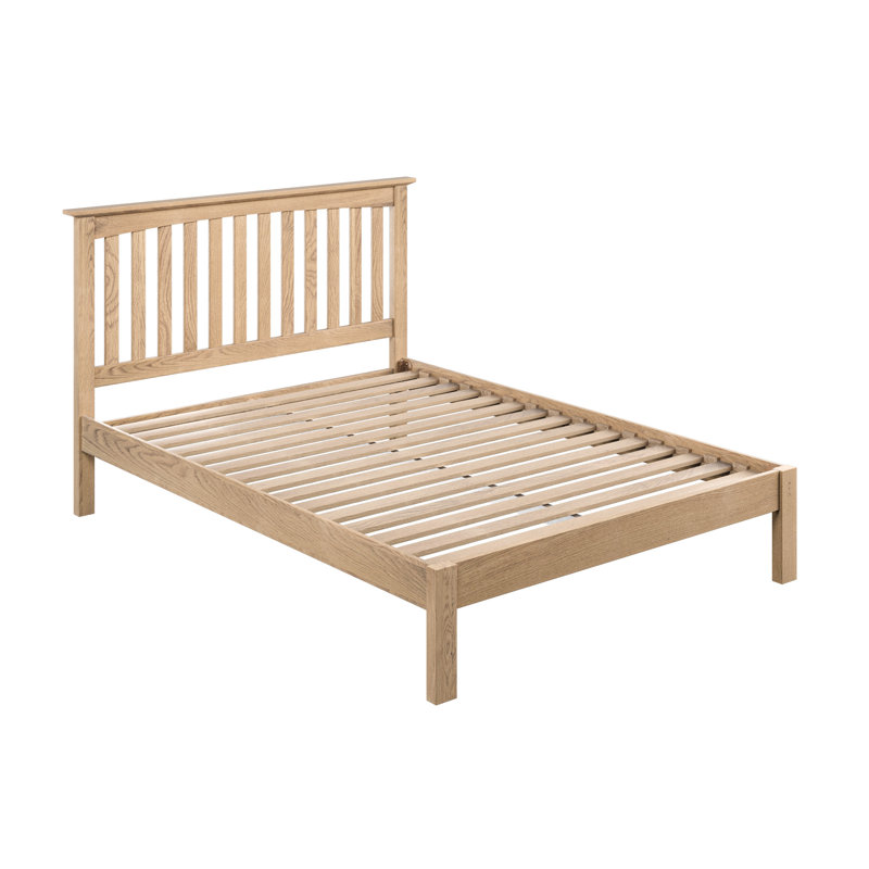 Jendrik Oak Bed Frame, Double (4'6)