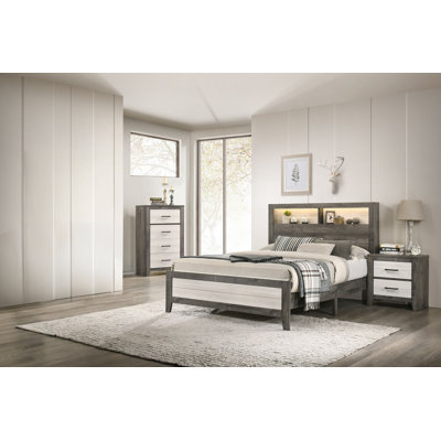 Kaeleah 4-2_Odille LED Platform Bedroom Set by Winston Porter