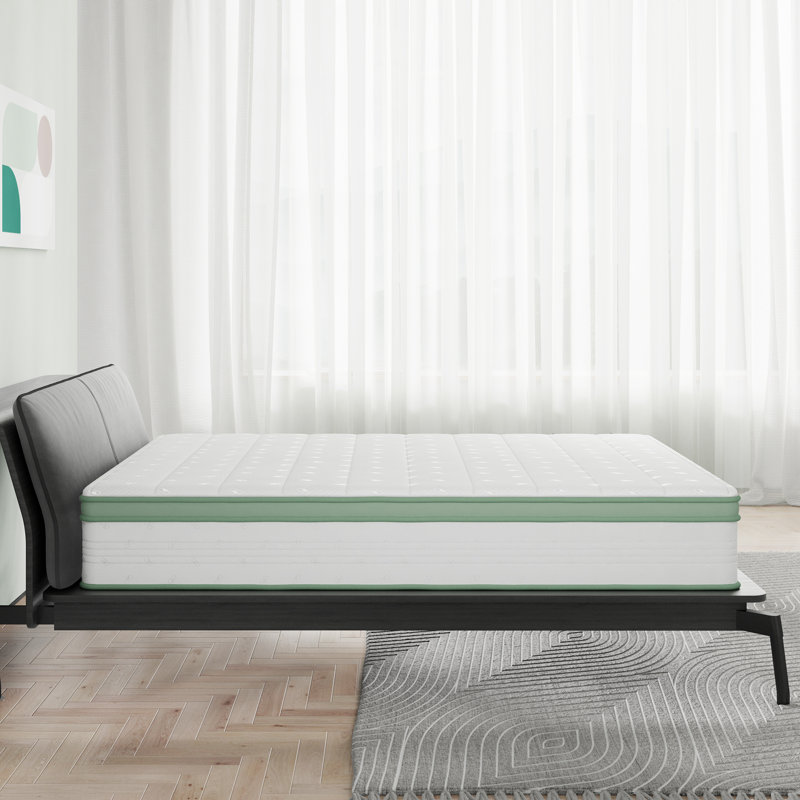 Novilla 12'' Medium Hybrid Mattress, Queen, 12"