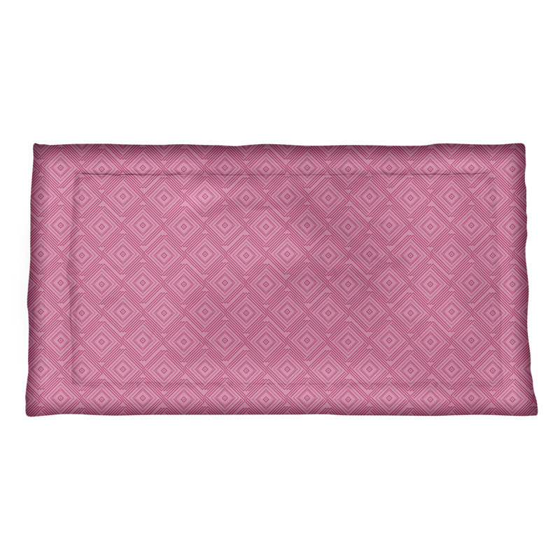 Taie décorative Katelyn Elizabeth, Simple standard, Microfibre, Rose