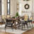 Fabric Upholstered Side Dining Chairs-2120704267