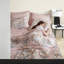 Ensemble de literie à motif floral rétro, polyester multicolore, confort élégant pour la chambre à coucher