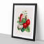 Wild Strawberry Illustration - Framed Print-55612420-55612421