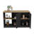 Kitchen Island Padua, Kitchen, Black