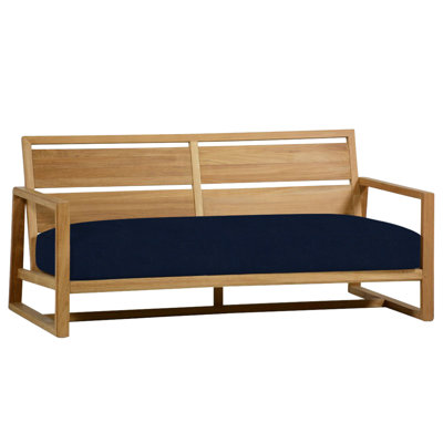 Avondale Teak Loveseat - Natural Teak
