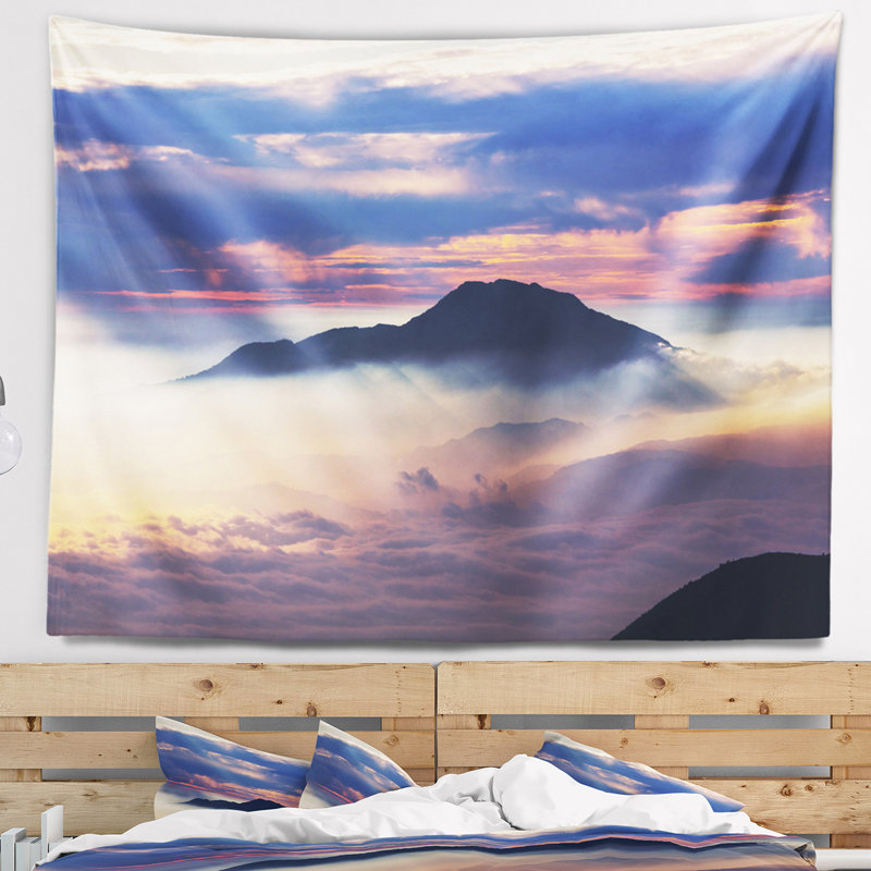Polyester Tapestry, 78" H x 92" W