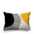 Jaune / noir / blanc cassé