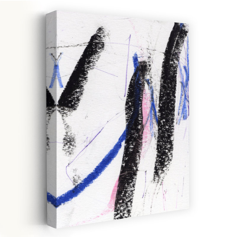Art contemporain contemporain abstrait, H 12 po x l 8 po