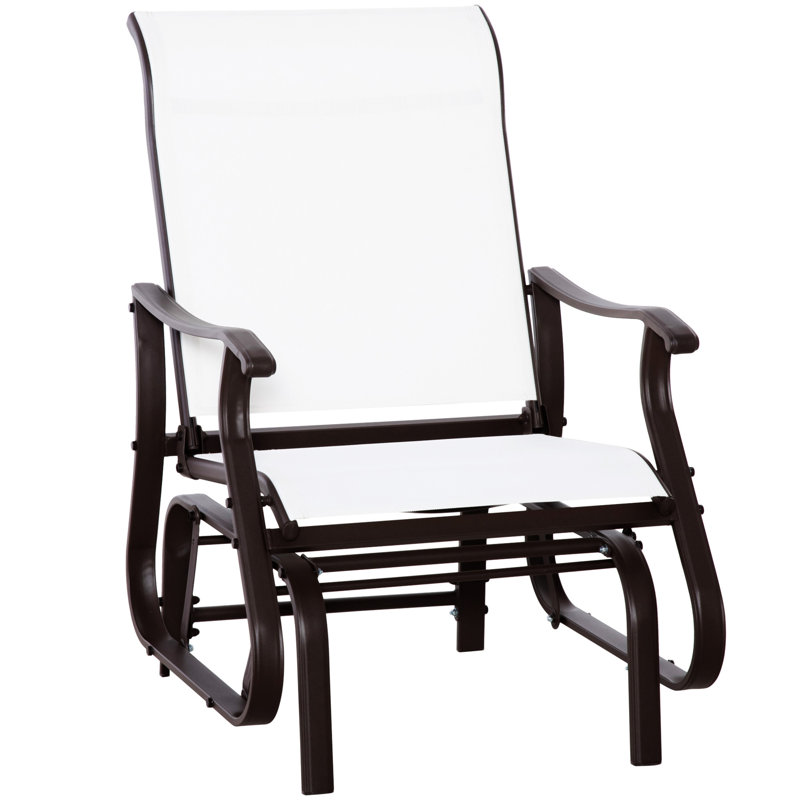 Fauteuil oscillant d'extérieur Outsunny (excluant la table)