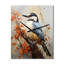 Horloge murale moderne «Transcendent Neutrals Portray Birds As Spiritual II»-769403323