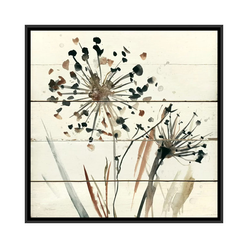 «Nature's Lace II», reproduction sur toile, H 18 po x l 18 po x P 1,5 po, Toile avec cadre noir