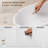 67'' Solid Surface Resin Stone Oval Freestanding Soaking Bathtub in Matte White