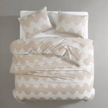 Buy umeemaSuper Soft Cotton 6pcs King Size (220 x 240 cm) Striped Duvet  Cover Set, Fitted bed sheet with pillow cases - set (White) Online at  desertcartSeychelles