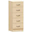 Maybery 34.5 cm W Chest of 5 Drawers-2008895125