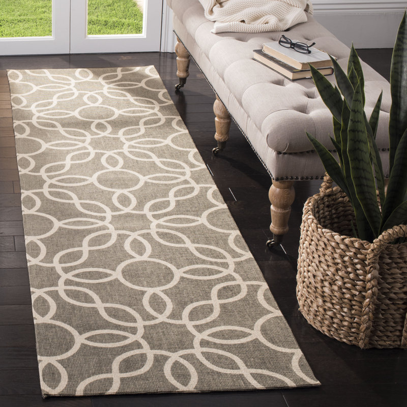 Cedar Brook Hand Loomed Jute Geometric Rug, Runner 2'3" x 8'