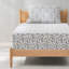 Lillian Block Print Cotton Sheet Set Blue-111329025