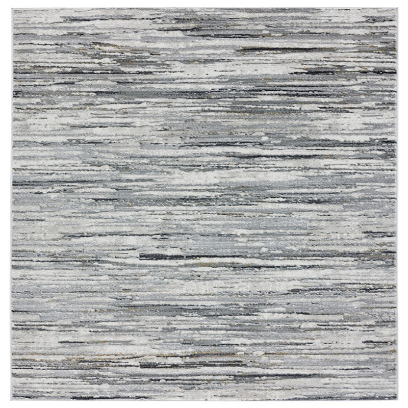Abstract Indoor Rug, Rectangle 1'11" x 3'