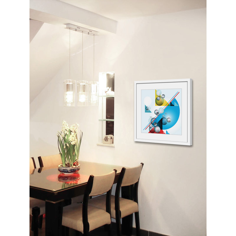 Kinetic Design - Print on Canvas, 51cm H x 51cm W x 3.81cm D