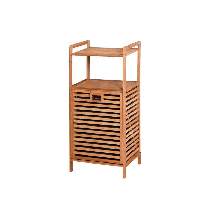 Organisateur de salle de lavage en bambou