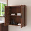 Armoire de salle de bain murale avec porte et tablette-2078114505