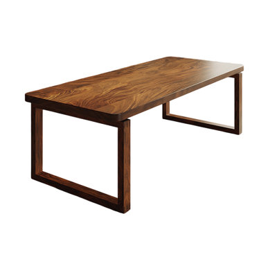 Simple Modern Home Dining Table Walnut Solid Wood Dining Table