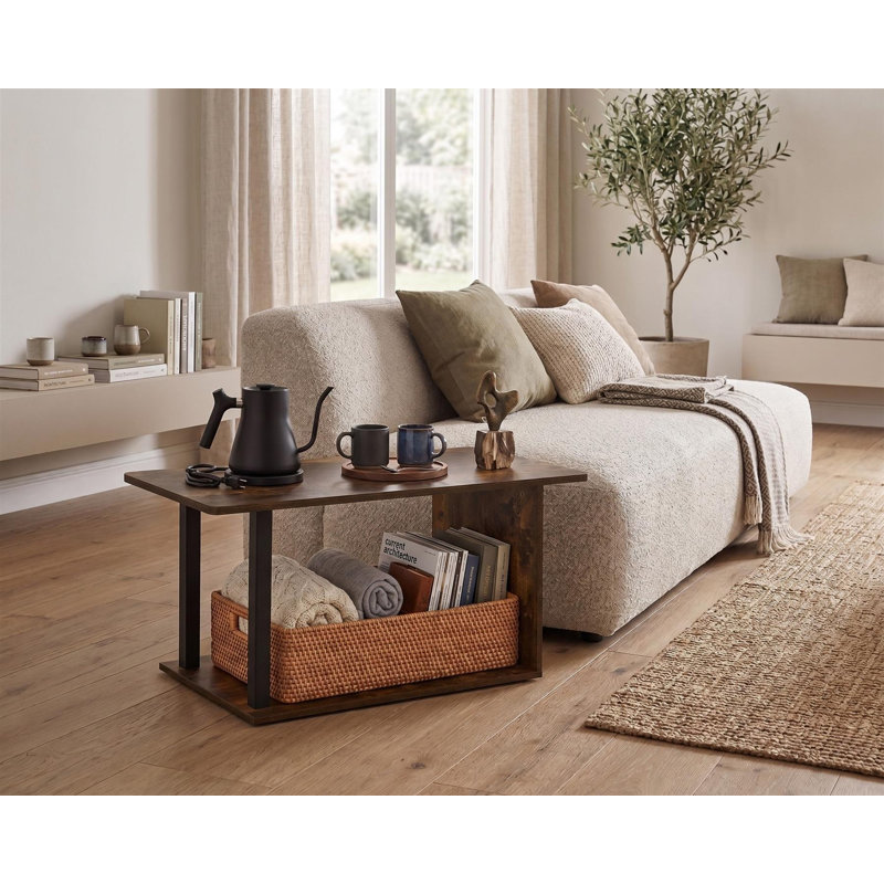  Table basse Basic Home Living, H 14,8 po x l 31,5 po x P 15,75 po