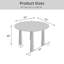 Table de salle à manger 30 po H-219809218-219809216